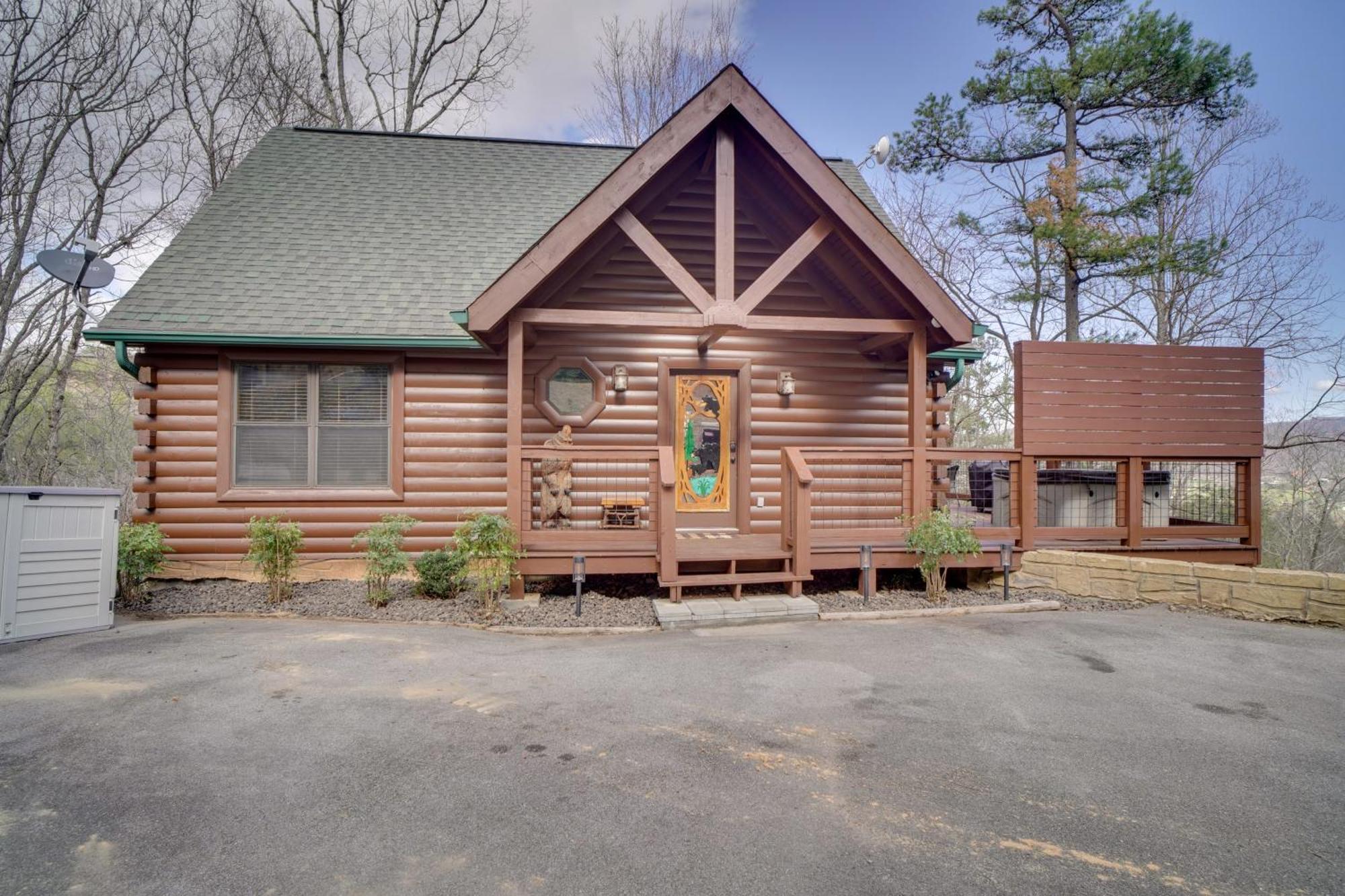 Hatcher Mtn Retreat Sevierville Cabin With Hot Tub! Luaran gambar