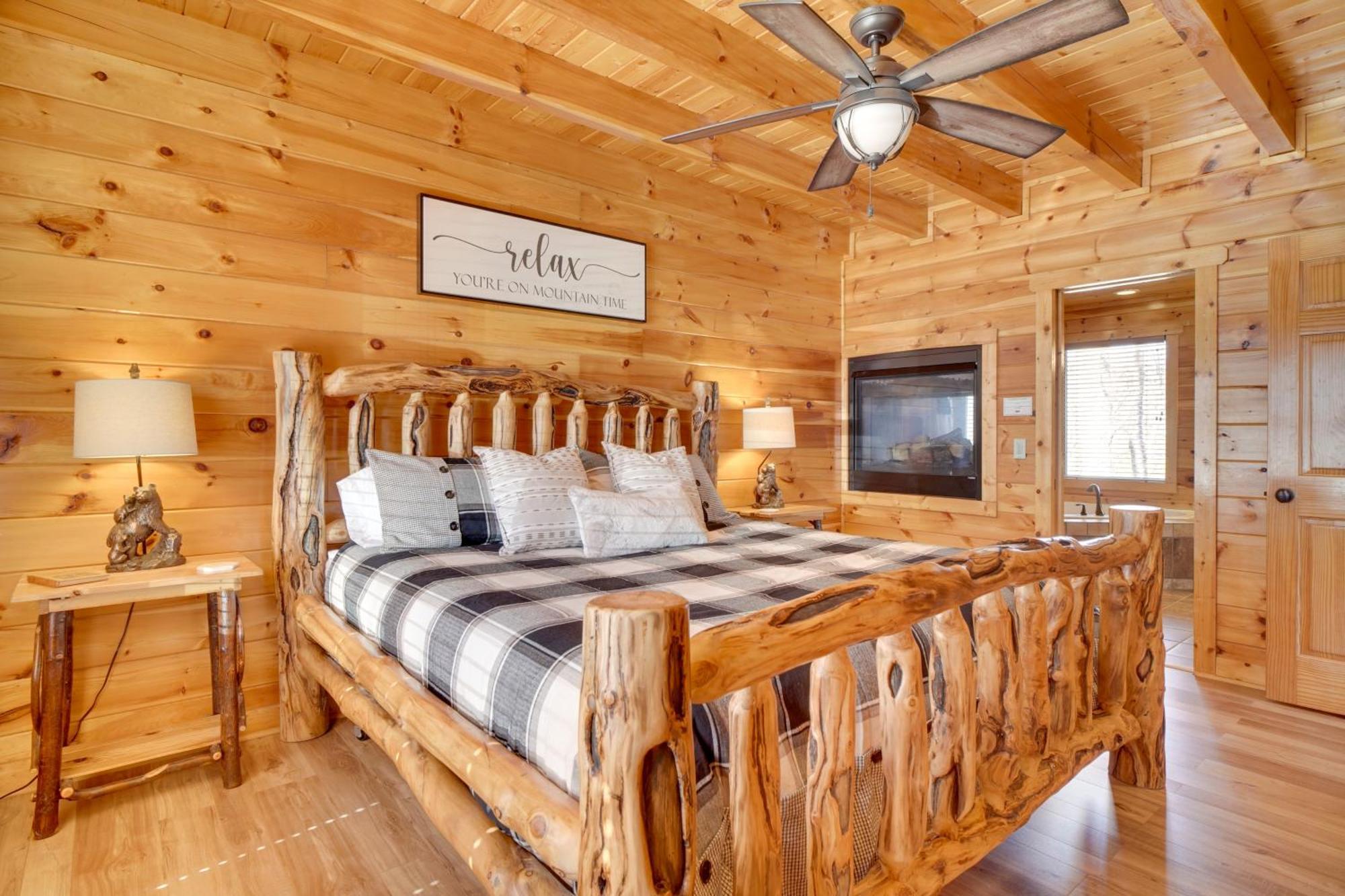 Hatcher Mtn Retreat Sevierville Cabin With Hot Tub! Luaran gambar