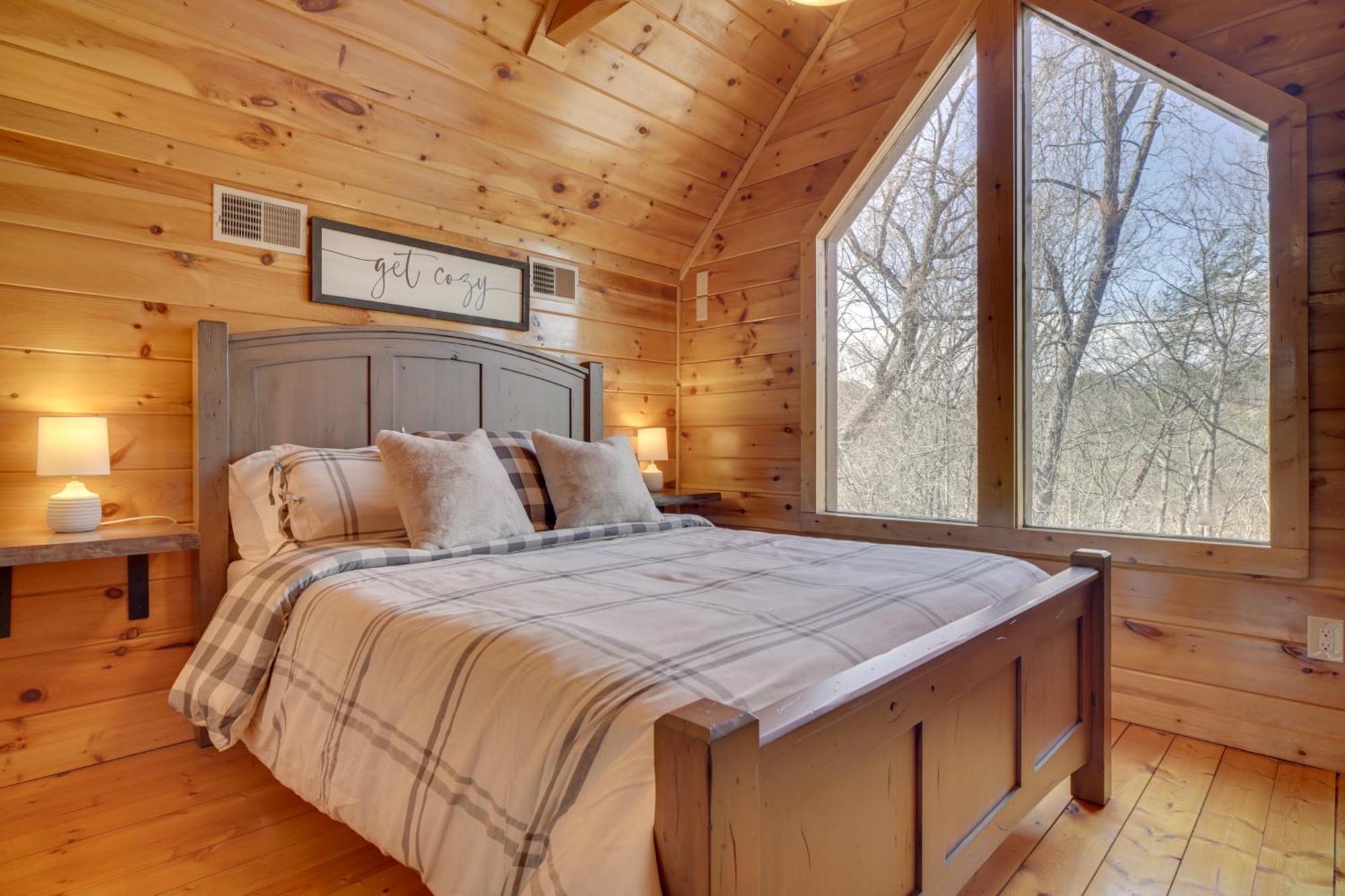 Hatcher Mtn Retreat Sevierville Cabin With Hot Tub! Luaran gambar