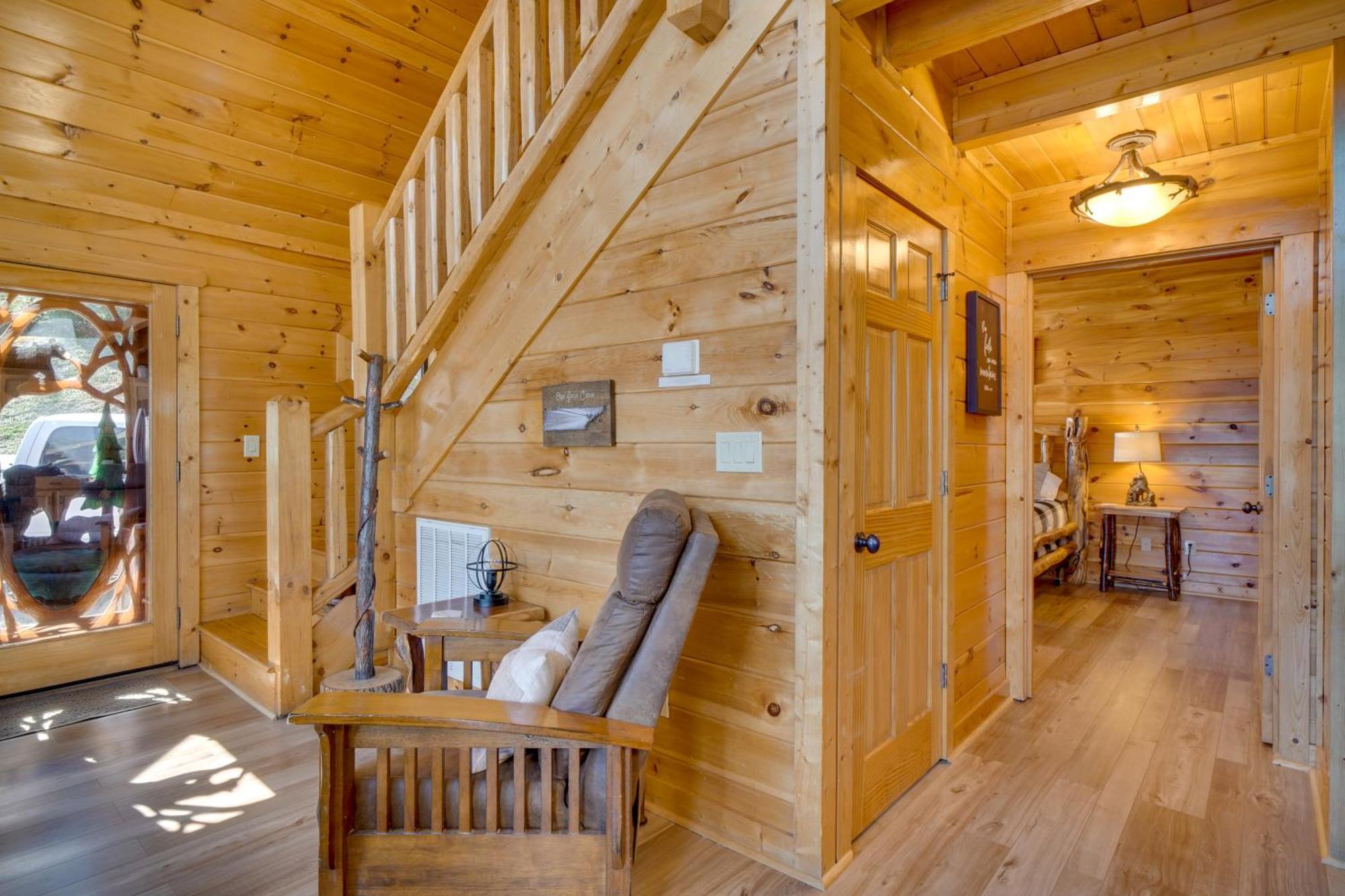 Hatcher Mtn Retreat Sevierville Cabin With Hot Tub! Luaran gambar
